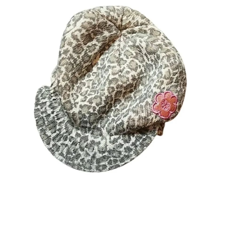 Cheetah hat w/ bill (sparkly)